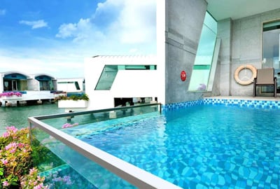 【夏日香氣】大紅花泳池VILLA、雙子星觀景台、米其林美食饗宴5天